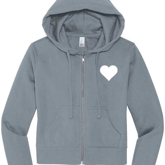 Love All Womens Zip Hoodie-gallery-68006374375505