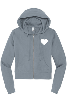 Love All Womens Zip Hoodie