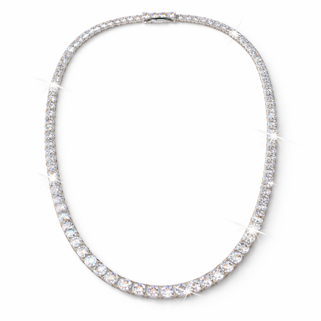 Bee Sparkle Tennis Necklace-gallery-45841992646912