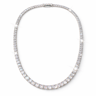 Bee Sparkle Tennis Necklace