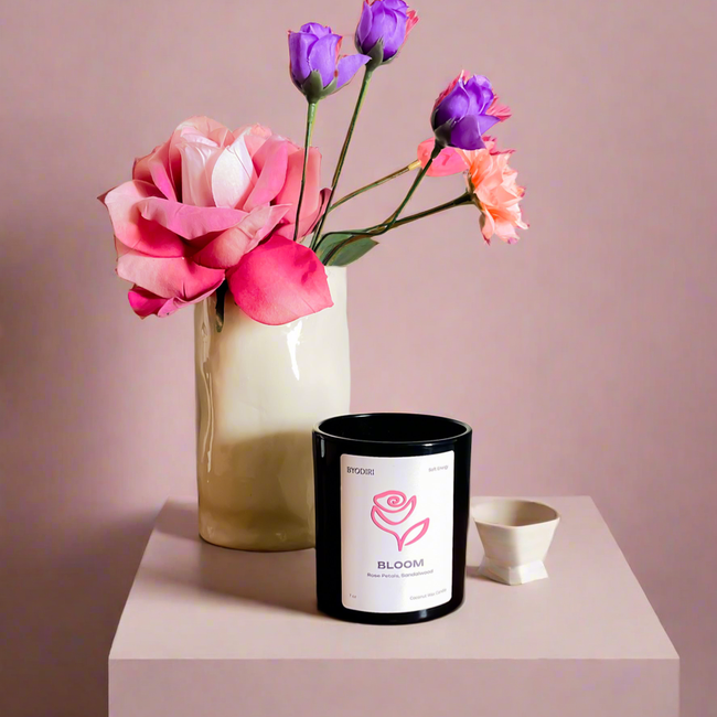 Bloom—Scented Coconut Wax Candle, 7oz-gallery-52644333453586