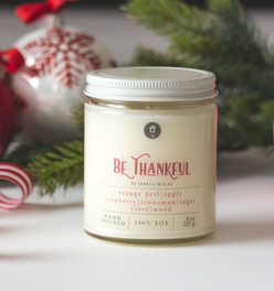 Fall Candle Be Thankful - 8 oz.