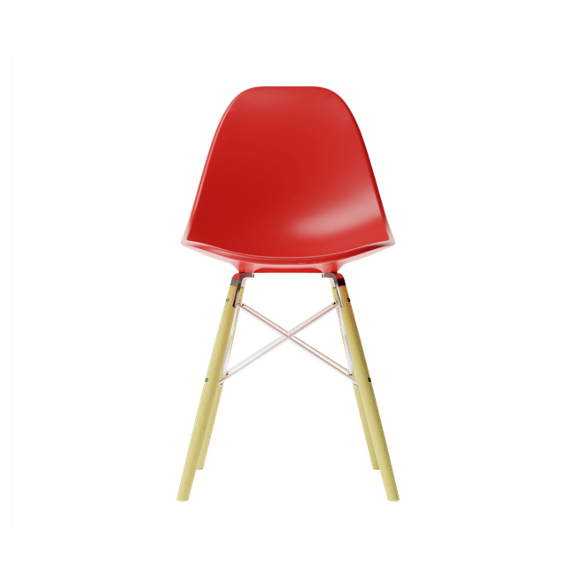 Red Orange MicroShell Chair™-gallery-47792330211614