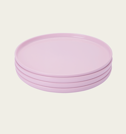 4 Plate Set | Pink