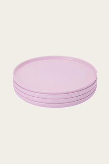 4 Plate Set | Pink