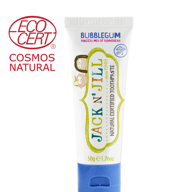 Natural Certified Toothpaste Bubblegum 50g-gallery-0