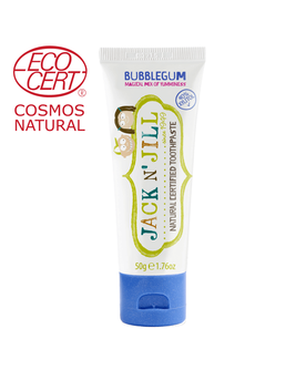 Natural Certified Toothpaste Bubblegum 50g