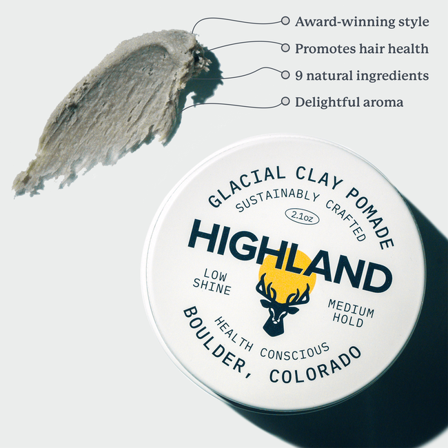 Glacial Clay Pomade-gallery-38589465165990