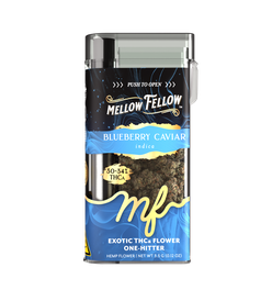 THCa 3.5g Exotic Flower + One Hitter - Blueberry Caviar (Indica)