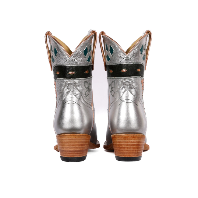 Silver Sneaky Snake Women's Cowboy Boot-gallery-37598095835317