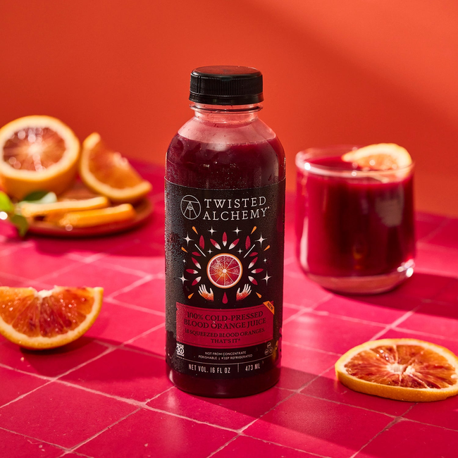 16oz 100% BLOOD ORANGE JUICE COLD PRESSED-gallery-62842121027951