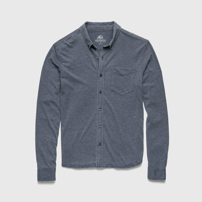 Anthony Burnout Shirt - Navy Blazer-gallery-44084240744706