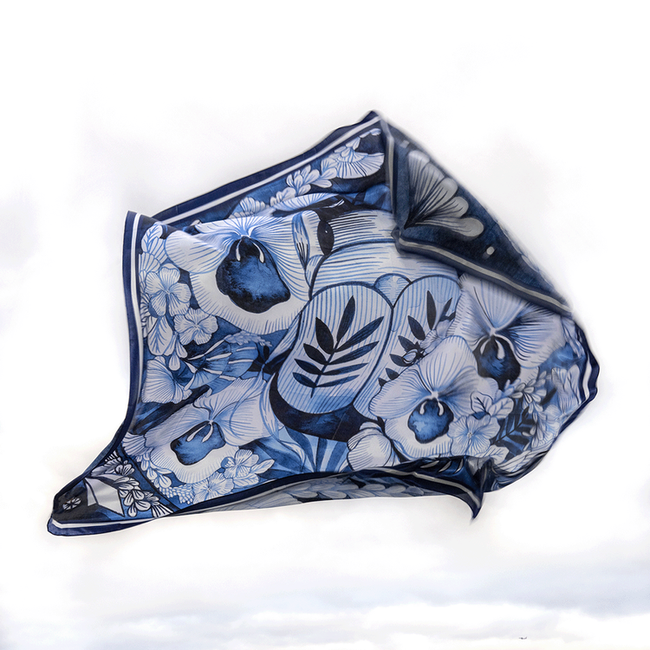 Remediarium Primum Silk Scarf-gallery-36268511396016