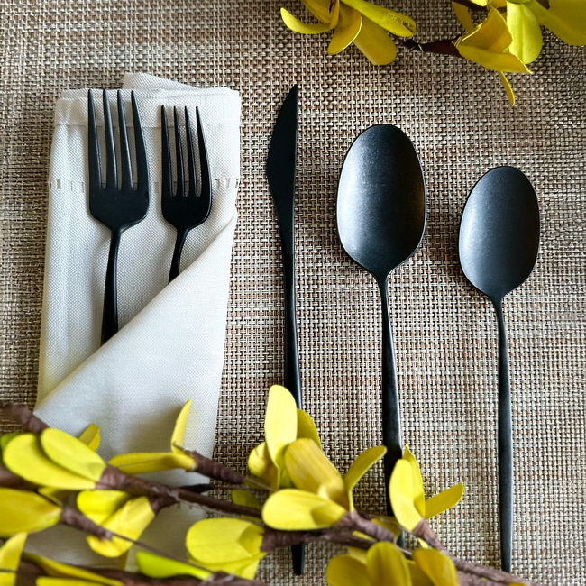 Vintage Stainless Steel Flatware Set (20-Piece Set, 4 Place Settings)-gallery-53882601505140