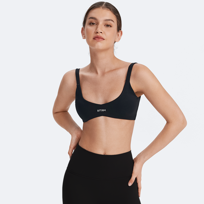 Form-Fitting Sports Bra-gallery-52914656543060