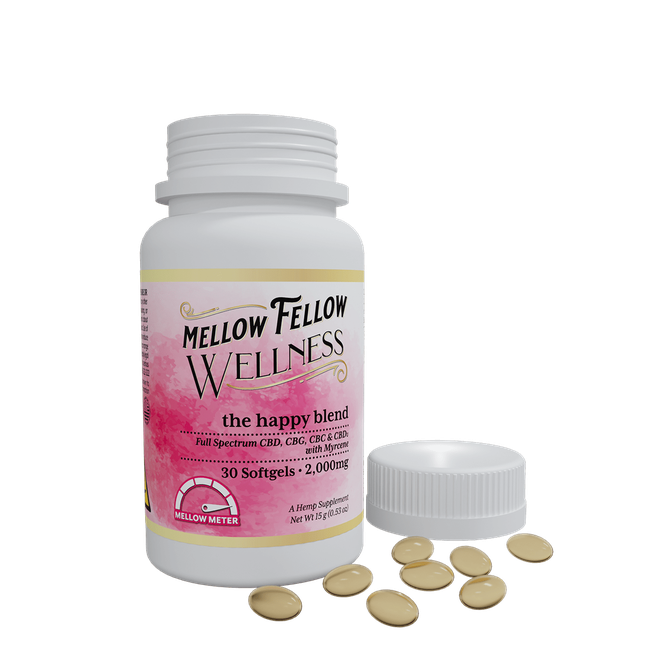 The Happy Blend Softgels - 2000mg-gallery-37012892582094