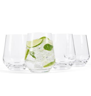 Classic Short Glass Tumbler (4-Piece Set)