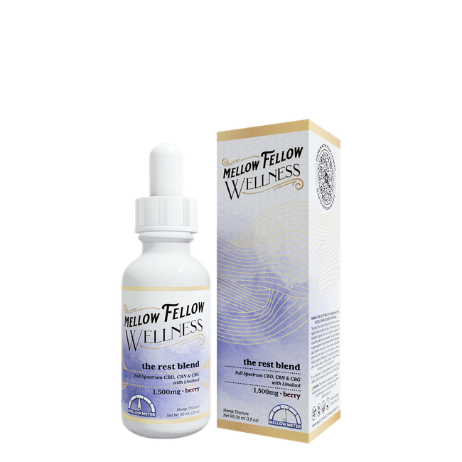 The Rest Blend CBD Tincture - 1500mg - Berry-gallery-37003735105742