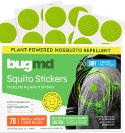 BugMD Squito Stickers Mosquito Repellent Patch Stickers for Adults