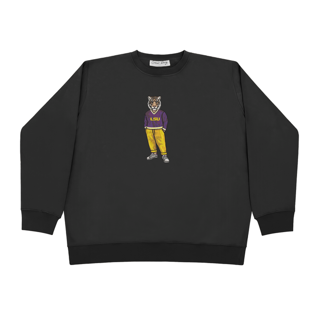 LSU Original Embroidered Crewneck-gallery-60491227988285