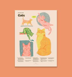 Cat Fun Facts Print