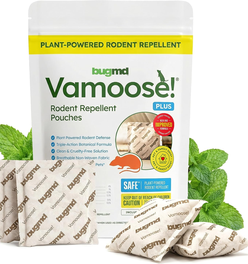 BugMD Vamoose! Plus Peppermint Oil Mouse Repellent Pouches