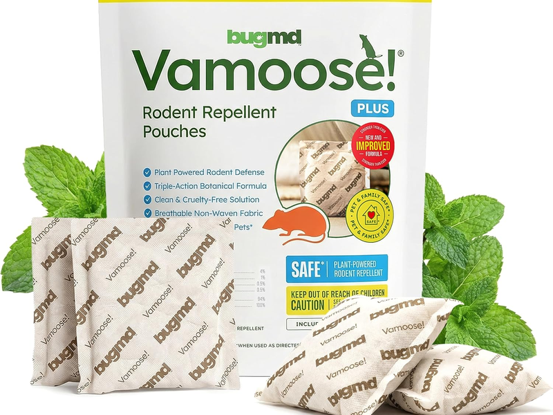 BugMD's Vamoose! Helps Protect Homes, Vehicles, and Storage Spaces From Rodent Damage During Prime Day