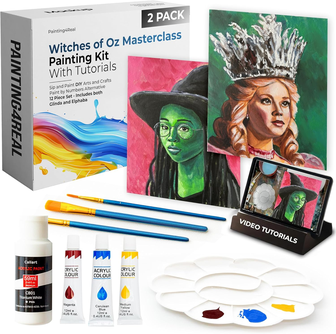 WICKED Inspired Painting4Real Kits
