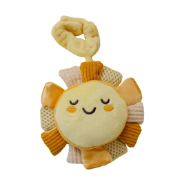 Sunny the Sensory Pal – Crinkle Toy & Plush Bag Charm