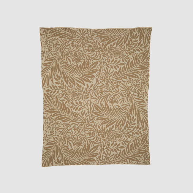 Larkspur Throw Blanket by William Morris-gallery-46682912522531