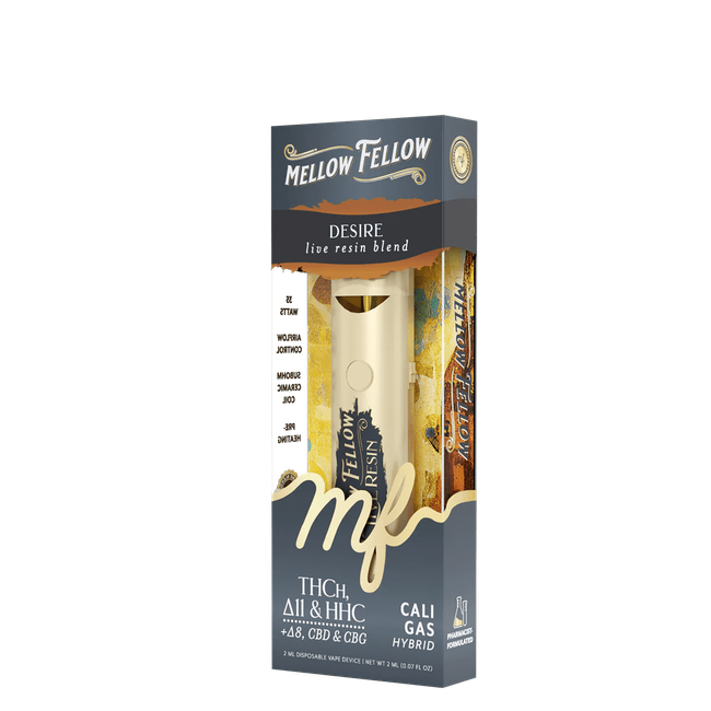 Desire Blend 2ml Live Resin Disposable Vape - Cali Gas (Hybrid)-gallery-37327728050382