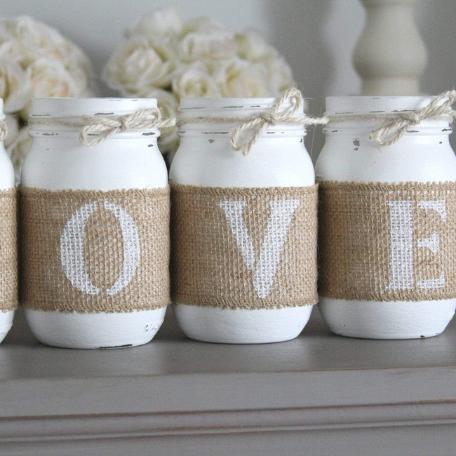 Pure White Valentine's Day Home Decor - One Sided-gallery-24220173703