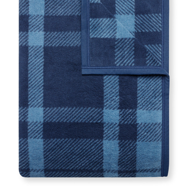 Cabin Plaid Cornflower Blanket-gallery-35574615343277