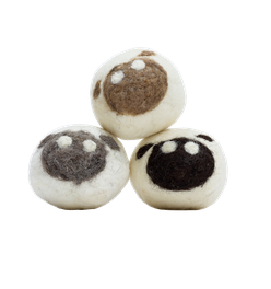 100% Wool Dryer Puffs