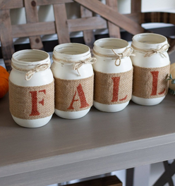 Farmhouse Fall Table Decor | Thanksgiving Centerpieces |  Rustic Fall Decor - ONE SIDED
