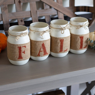 Farmhouse Fall Table Decor | Thanksgiving Centerpieces |  Rustic Fall Decor - ONE SIDED