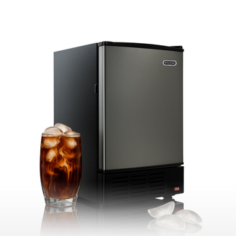 Whynter UIM‑155 Built-In Ice Maker – Stainless Steel, Front Venting, 12 lbs Daily Output