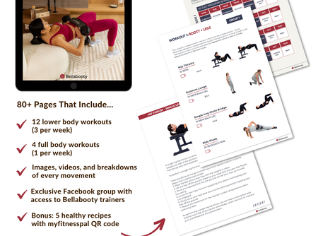 BOOTY By Bellabooty -  A 30 Day Glute Focused Program (EBook)