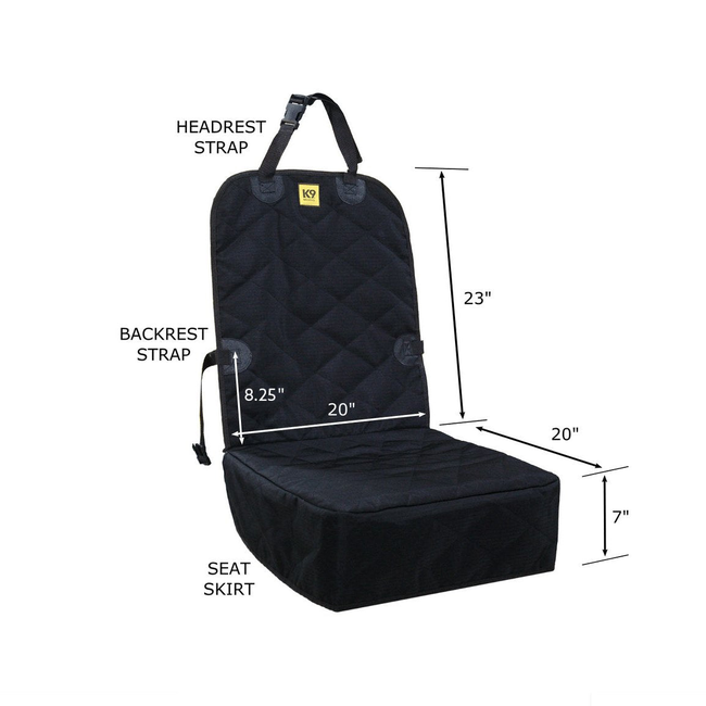 Tough Ripstop™ Dog Front Car Seat Cover-gallery-29470829379723