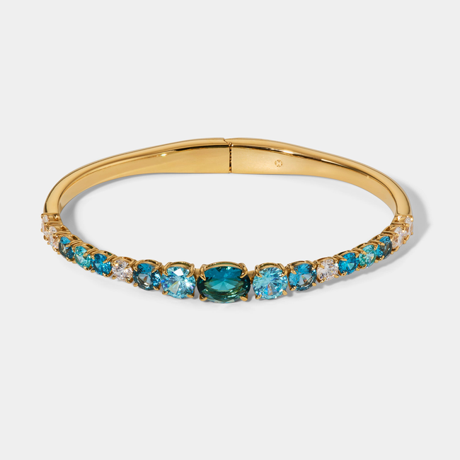 STELLAR MULTI STONE  HINGE BRACELET-gallery-48514485190915