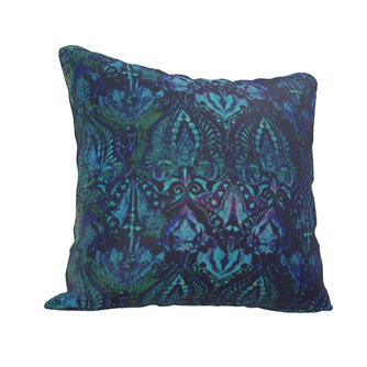 Luxury Paisley Pillow - Neela Blue