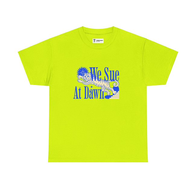 We Sue at Dawn Unisex Heavy Cotton Tee-gallery-32446803705922