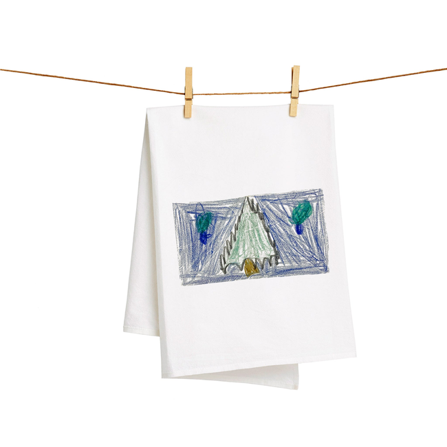 White Cotton Custom Kids Artwork Towel-gallery-38233213698271