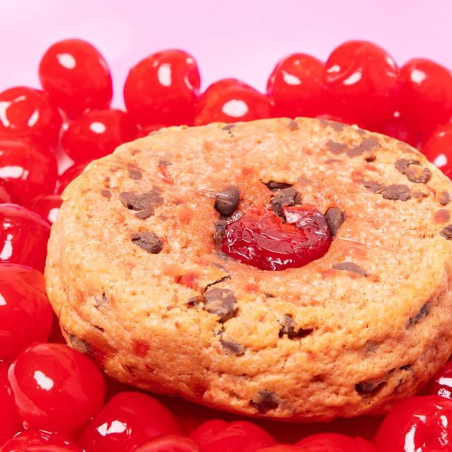 The Be Cordial Cookie - Chocolate, Maraschino Cherry, and Amaretto Flavoring-gallery-42545228644647