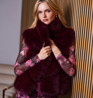 Rosario Faux Fur Vest