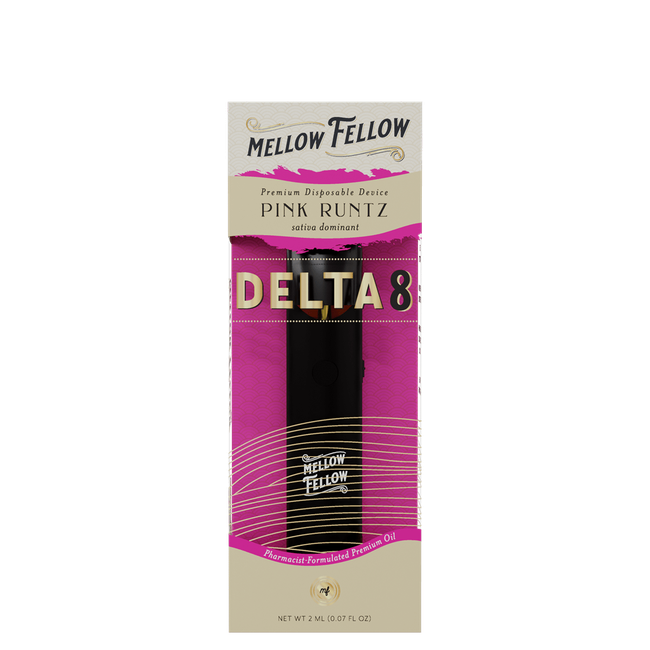 Delta 8 Premium 2ML Disposable Vape - Pink Runtz (Sativa Dominant)-gallery-37045923446990