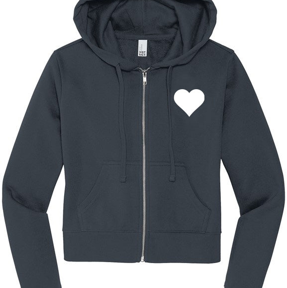 Love All Womens Zip Hoodie-gallery-68006380830801