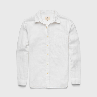 Brian Slub Shirt - White