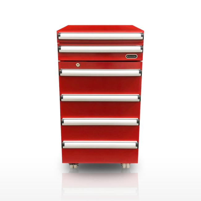 Whynter TBR-185SR 1.8 cu. ft. Portable Toolbox Refrigerator with 2-Drawers and Lock in Red Stainless-gallery-48113106059512