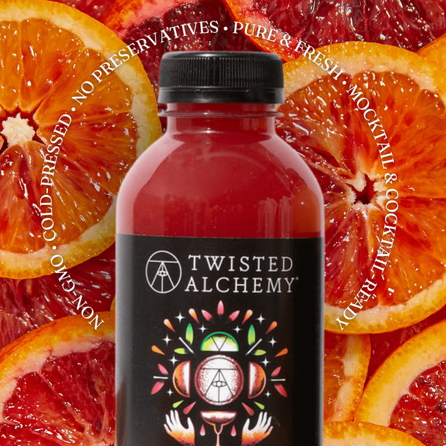 16oz BLOOD ORANGE MARGARITA MIXER COLD PRESSED-gallery-60313963200879